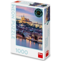 Dino Puzzle Hradčany neón 1000 dielikov
