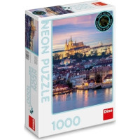 Dino Puzzle Hradčany neón 1000 dielikov