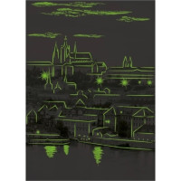 Dino Puzzle Hradčany neón 1000 dielikov