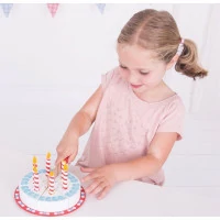 Bigjigs Toys Krájacia narodeninovú tortu