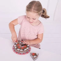 Bigjigs Toys Krájacia čokoládová torta