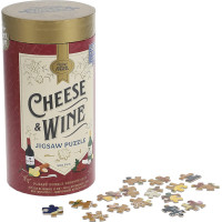 Ridley&#39;s Games Puzzle pre milovníkov syrov a vína 500 dielikov