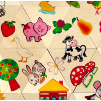 Hess Puzzle mozaika Farma 24 dielikov