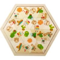 Hess Puzzle mozaika Lama 24 dielikov