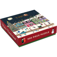 Galison Puzzle Zimná ríša divov 500 dielikov