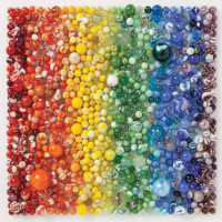 Galison Puzzle Dúhové guličky 500 dielikov