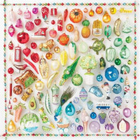 Galison Puzzle Dúhové ornamenty 500 dielikov