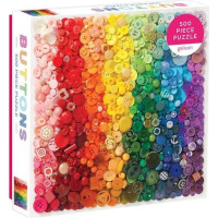 Galison Puzzle Dúhové gombíky 500 dielikov