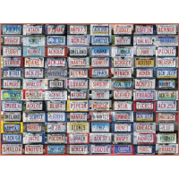 Galison Puzzle Koláž ŠPZ 1000 dielikov