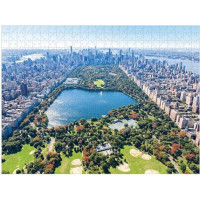 Galison Obojstranné puzzle New York City Gray Malin 500 dielikov