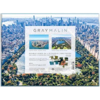 Galison Obojstranné puzzle New York City Gray Malin 500 dielikov