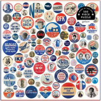 Galison Puzzle Placky Ameriky 500 dielikov