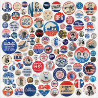 Galison Puzzle Placky Ameriky 500 dielikov