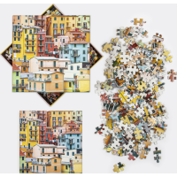 Galison Puzzle Pozdrav z Cinque Terre 500 dielikov