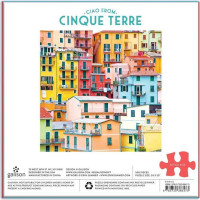 Galison Puzzle Pozdrav z Cinque Terre 500 dielikov
