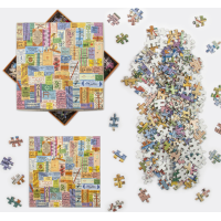 Galison Puzzle Cestovné lístky vintage 500 dielikov