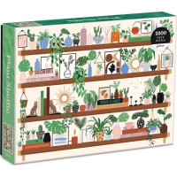 Galison Puzzle Police s rastlinami 1000 dielikov