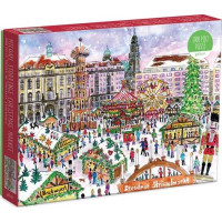 Galison Puzzle Vianočný trh 1000 dielikov