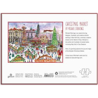 Galison Puzzle Vianočný trh 1000 dielikov