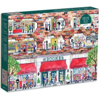 Galison Puzzle Deň v kníhkupectve 1000 dielikov