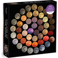 Galison Puzzle Farby Mesiaca 500 dielikov