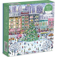 Galison Puzzle Vianoce v meste 1000 dielikov