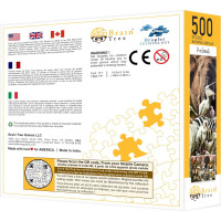 Brain Tree Puzzle Zvieratá 500 dielikov