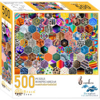 Brain Tree Puzzle Obrázkové dlaždice 500 dielikov