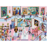 Galison Puzzle Psie galérie 1000 dielikov