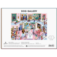 Galison Puzzle Psie galérie 1000 dielikov