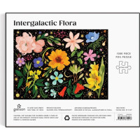 Galison Puzzle Medzigalaktická Flora 1000 dielikov