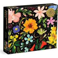 Galison Puzzle Medzigalaktická Flora 1000 dielikov