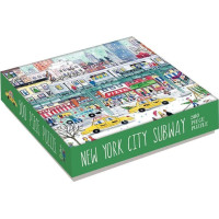 Galison Puzzle V newyorskom metre 500 dielikov