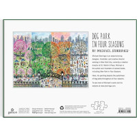 Galison Puzzle Psí park 4 ročné obdobia 1000 dielikov