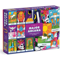 Galison Obojstranné puzzle Major Arcana 500 dielikov