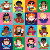 Mudpuppy Puzzle Malé feministky významnej ženy 500 dielikov