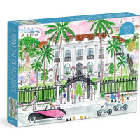 Galison Puzzle Slnečný deň v Palm Beach 1000 dielikov