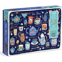 Galison Puzzle Čas na čaj 1000 dielikov