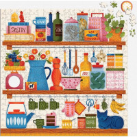 Galison Puzzle Základné kuchynské potreby 500 dielikov
