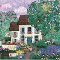 Galison Puzzle Záhradná cestička 500 dielikov