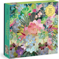 Galison Puzzle Mozaika zo sukulentov 500 dielikov