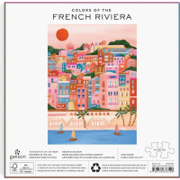 Galison Puzzle Farby Francúzskej riviéry 1000 dielikov