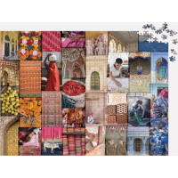 Galison Puzzle Vzory India: Rádžasthán 1000 dielikov