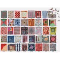 Galison Puzzle Patchworkové deky 1000 dielikov