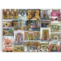 Galison Puzzle Kvitnúce Londýn 1000 dielikov
