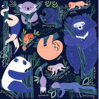 Mudpuppy Puzzle Zdriemnutie na stromoch 500 dielikov