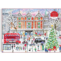 Galison Puzzle Vianoce v Londýne 1000 dielikov