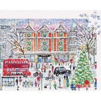 Galison Puzzle Vianoce v Londýne 1000 dielikov