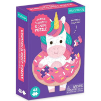 Mudpuppy Puzzle Farebný jednorožec s vôňou 48 dielikov