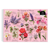 Galison Puzzle The language of flowers 1000 dielikov